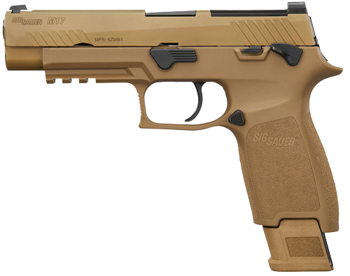 SIG M17 COMMERCIAL 9MM 4.7" - SIGLITE (1)17/(2)21 COYOTE — view 1