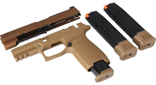 SIG CAL-X KIT P320-M17 9MM FULL COYOTE 17/21RD — view 1