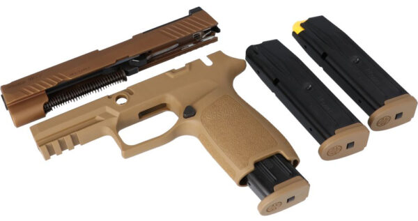 SIG CAL-X KIT P320-M17 9MM FULL COYOTE 10RD — view 1