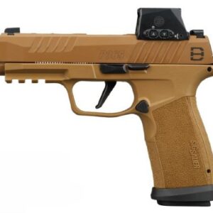 SIG P365 DH3 9MM 3.7" W/ROMEOX - (2)21RD/(1)17RD POLYMER/COYOTE