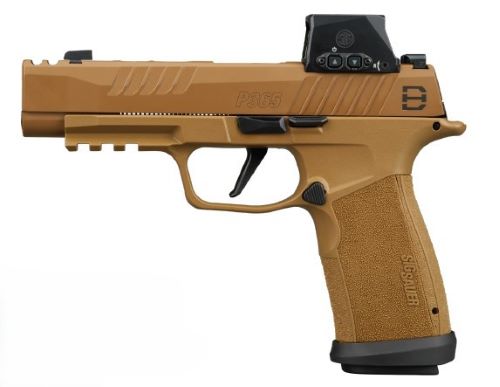SIG P365 DH3 9MM 3.7" W/ROMEOX - (2)21RD/(1)17RD POLYMER/COYOTE — view 1