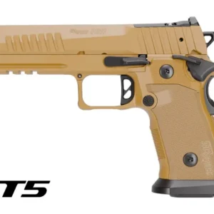 SIG SAUER P211 GT5 COYOTE HGA 9MM 5IN BULL BBL SIGLOC OR XRAY3 SIGHTS G10 GRIP 1-17RD& 2-21RD MAGS — view 3