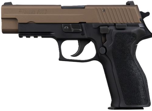 SIG P226 FREEDOM 9MM 4.4" NITE - SIGHT (3)15RD BRONZE/BLACK — view 1