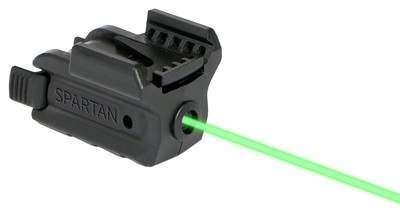 LASERMAX LASER RAIL MOUNT - GREEN SPARTAN — view 1