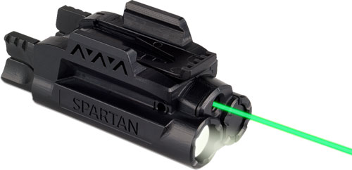 LASERMAX LASER/LIGHT RAIL - MOUNT SPARTAN GREEN/WHITE LED — view 1