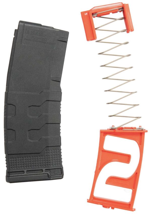 AMEND2 MOD 3 5.56MM 30RD AR15 WITH COYOTE FOLLOWER BLACK POLYMER MAGAZINE ( 50 PER CASE ) — view 1