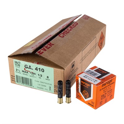 MIRAGE SUPER TARGET T1 410 BORE 2-1/2'' 1/2OZ #8 SHOT 250/CS — view 1