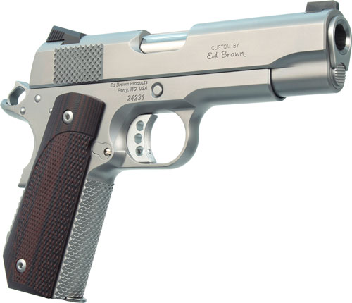 ED BROWN KC18 KOBRA CARRY 1911 - 45ACP 4.25" 7RD MATTE S/S — view 1