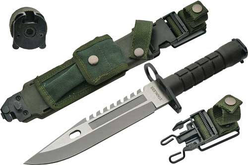 SZCO RITE EDGE 7.75" M-9 - COMMANDO KNIFE W/SHEATH — view 1
