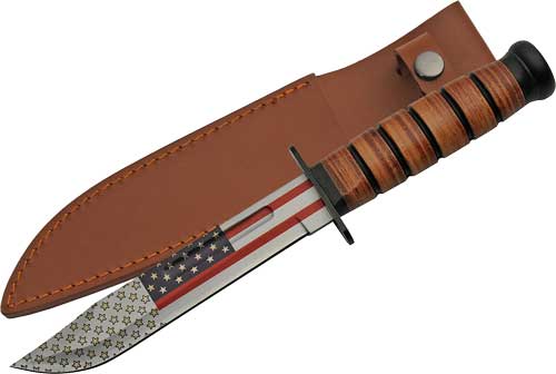 SZCO RITE EDGE 7" FLAG COMBAT - FIGHTER 12" OAL W/SHEATH — view 1