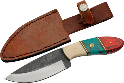 SZCO RITE EDGE 8.5" REDTAIL - HUNTER LEATHER SHEATH — view 1