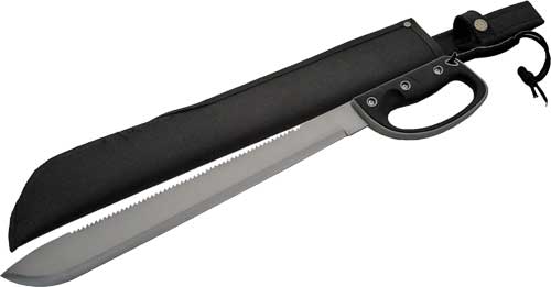 SZCO RITE EDGE 19" RUBBER GRIP - MACHETE 24.75" OVERALL LENGTH — view 1