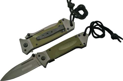 SZCO RITE EDGE 3.5" G10 HEAVY - ASSISTED FOLDER OD GREEN HNDL — view 1