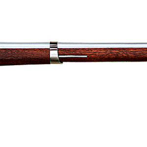 Taylors & Company 210091 1816 Harpers Ferry Pedersoli Flintlock 41.75" White Steel Round Barrel & Receiver, Fixed Walnut Stock