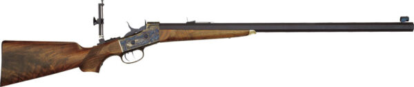 PEDERSOLI "JOHN BODINE" 45-70 - ROLLING BLOCK 30" WALNUT — view 1