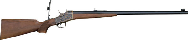 PEDERSOLI CREEDMOOR LR 45-70 - ROLLING BLOCK 30" OCT. WALNUT — view 1