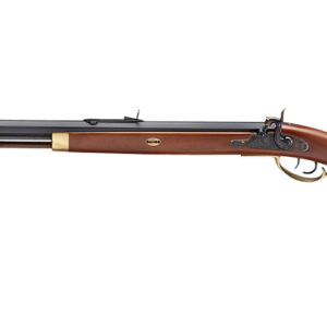 Taylors & Company 210109 Pedersoli Hawken Target 50 Cal Percussion 28" Blued Single Shot Octagon Barrel, Color Case Hardened Steel Receiver, Fixed Walnut Stock