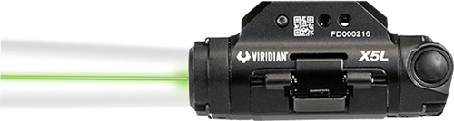 VIRIDIAN LASER/LIGHT X5L GREEN - GEN3 UNI RAIL MNT W/ECR — view 1