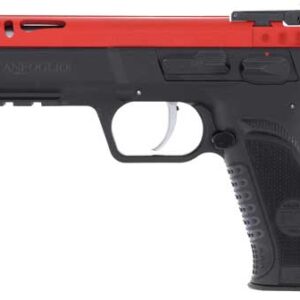 TANFOGLIO FORCE 22LR 4.4" - POLY FRAME RED STEEL SLIDE — view 2