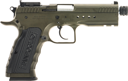 TANFOGLIO TACTICAL PRO 9MM - 4.9" 17/20RD STEEL THREADED — view 1
