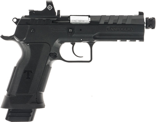 TANFOGLIO FORCE DUTY 9MM 4.9" - 20RD POLY THREADED BLACK — view 1