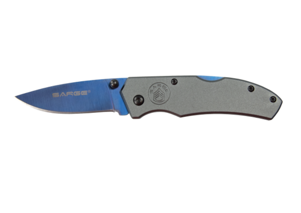 SARGE BLUE ELECTRO LK BACK FOLDER — view 1