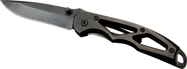 SARGE SKELETON FRM 41/8" BLK SS — view 1