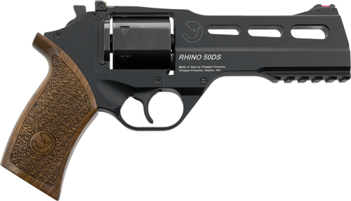 CHIAPPA RHINO 40SA 357MAG - 4" ADJ. SIGHT NICKEL/WALNUT — view 1