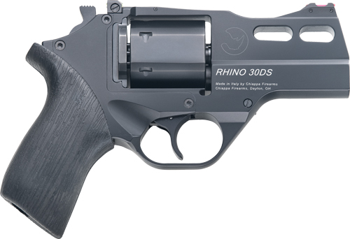 CHIAPPA RHINO 30SA 357MAG - 3" ADJ. SIGHT BLACK/RUBBER — view 1