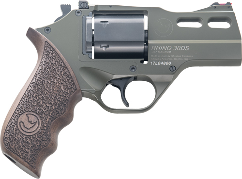 CHIAPPA RHINO 30SA 357MAG - 3" ADJ. SIGHT ODG/WALNUT — view 1