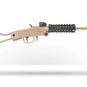 CHIAPPA LITTLE BADGER FOLD RIFLE RIS 22LR 16.5 IN THD BBL 4 IN PIC RAIL SAND 12RD HOLDER BACKPACK