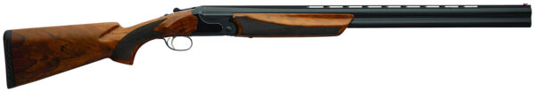 Charles Daly 930395 202E  20 Gauge Break Open 3" 2rd 26" Black Over/Under Vent Rib Barrel, Black Engraved Steel Receiver, Fixed w/Pistol Grip Walnut Stock — view 1