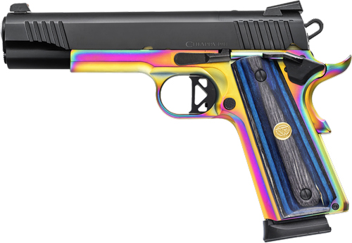 CHIAPPA 1911 SUPERIOR GRADE - 45ACP 5" 8RD BLACK/NEBULA — view 1