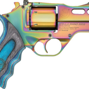 CHIAPPA RHINO NEBULA 30DS - 357 MAG 3" AS NEBULA/WOOD GRIP