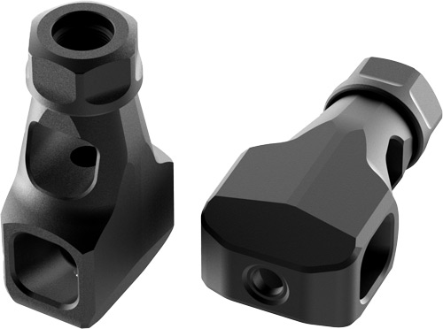 AUDERE HAMMERHEAD MUZZLE BRAKE - .338 CAL 5/8"-24 MATTE BLACK — view 1