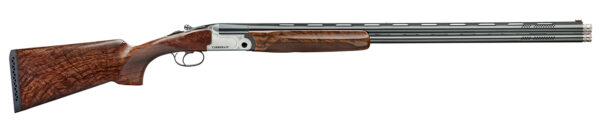 F.A.I.R. FRDCIV1230 Carrera IV  12 Gauge Break Open 2rd 30" Blued Over/Under Ported Barrel, Engraved Nickel Receiver, Walnut w/Adj Comb Stock, Technichoke XP70 Choke System — view 1