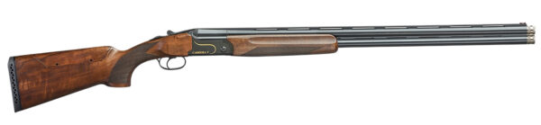F.A.I.R. FRCRRAV1232 Carrera V  12 Gauge Break Open 3" 2rd 32" Black Over/Under Vent Rib Barrel, Black w/Gold Inlay Receiver, Walnut w/Adj Comb Stock, TechniChoke XP70 Choke System — view 1