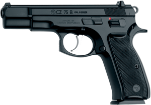 CZ 75-B 9MM FS 10RD STEEL - FRAME BLACK POLYCOTE FINISH