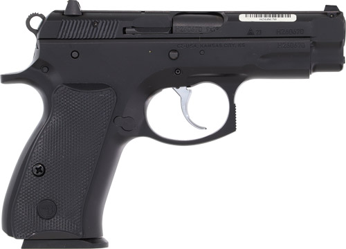CZ 75 COMPACT 9MM FS 10RD - MANUAL SAFETY BLACK POLYCOTE — view 1