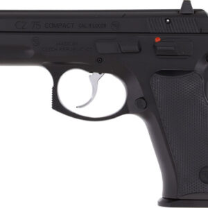 CZ 75 COMPACT 9MM FS 10RD - MANUAL SAFETY BLACK POLYCOTE — view 2