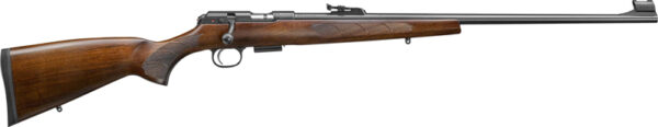 CZ 457 LUX 22WMR 24.5" - BLUED BARREL WALNUT STOCK — view 1