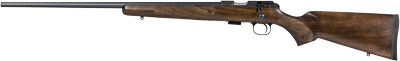 CZ 457 AMERICAN LH 22LR 24.5" - BLUED BARREL WALNUT STOCK — view 1