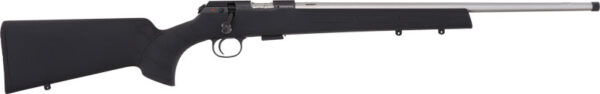 CZ 457 AMERICAN 22LR 20.5" SS - THREADED BBL. BLACK STOCK — view 1