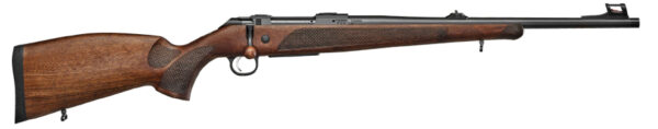 CZ 600 Plus LUX 308Win 20" FO Bld/Walnut 5rd — view 1