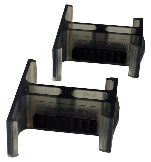 CZ-USA 19888 Mag Coupler  30rd Compatible w/ CZ Scorpion Magazines Smoke Plastic — view 1