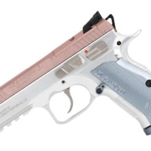 CZ SHADOW 2 COMPACT OR 9MM FS - 4" 15RD ROSE SILVER GRIPS