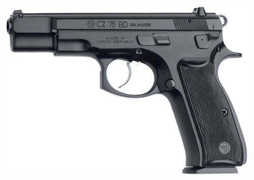 CZ 75-BD 9MM FS 16RD MAG BLACK - POLYCOAT FINISH — view 1