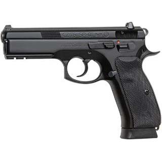 CZ 75 SP-01 9MM 4.6 FS RAIL RUBBER GRIPS 18RD — view 1