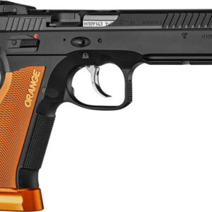 CZ SHADOW 2 ORANGE OR 9MM 17RD - MAG BLACK POLYCOAT STEEL FRAME — view 2