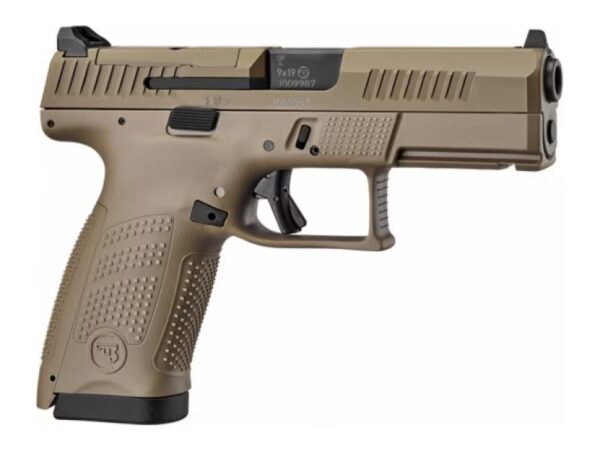 CZ P-10 C 9MM FDE 15+1 4" OR — view 1